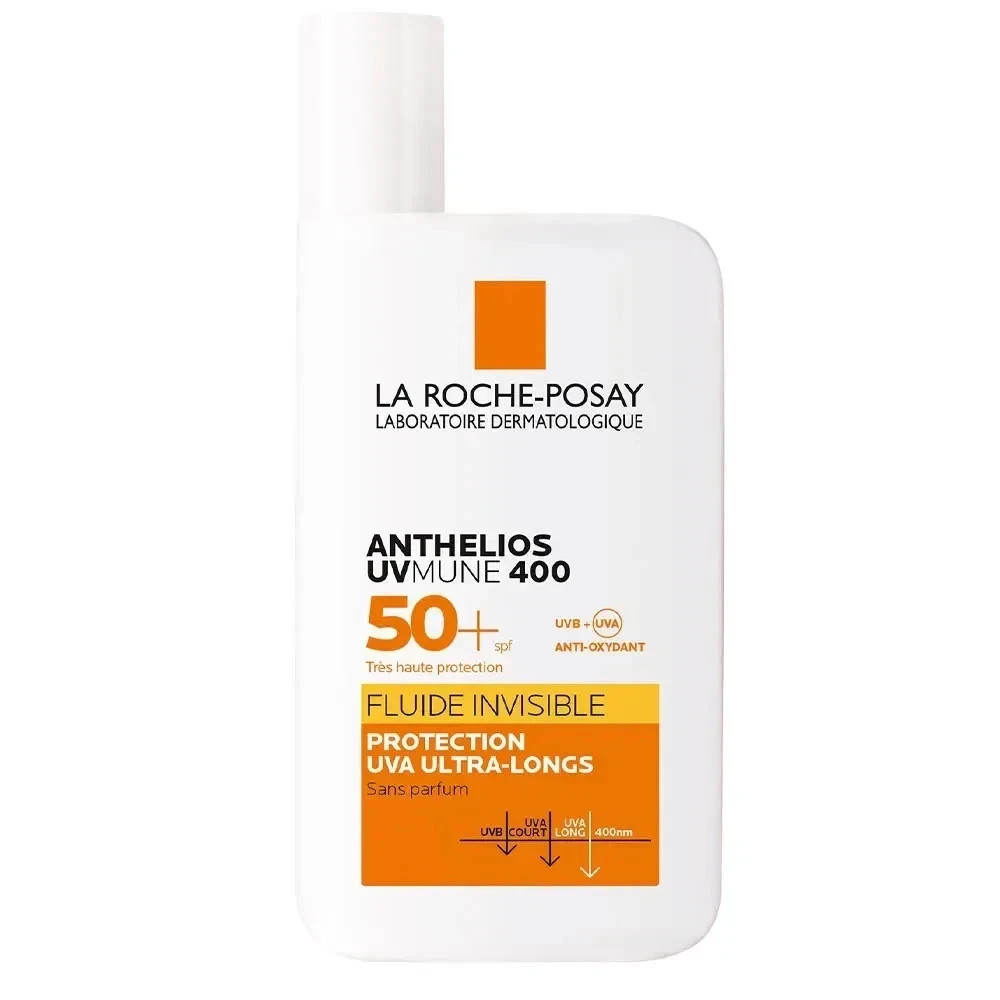 La Roche-Posay ANTHELIOS UVmune 400 Invisible, 50ml Non-Perfumed Fluid SPF50+