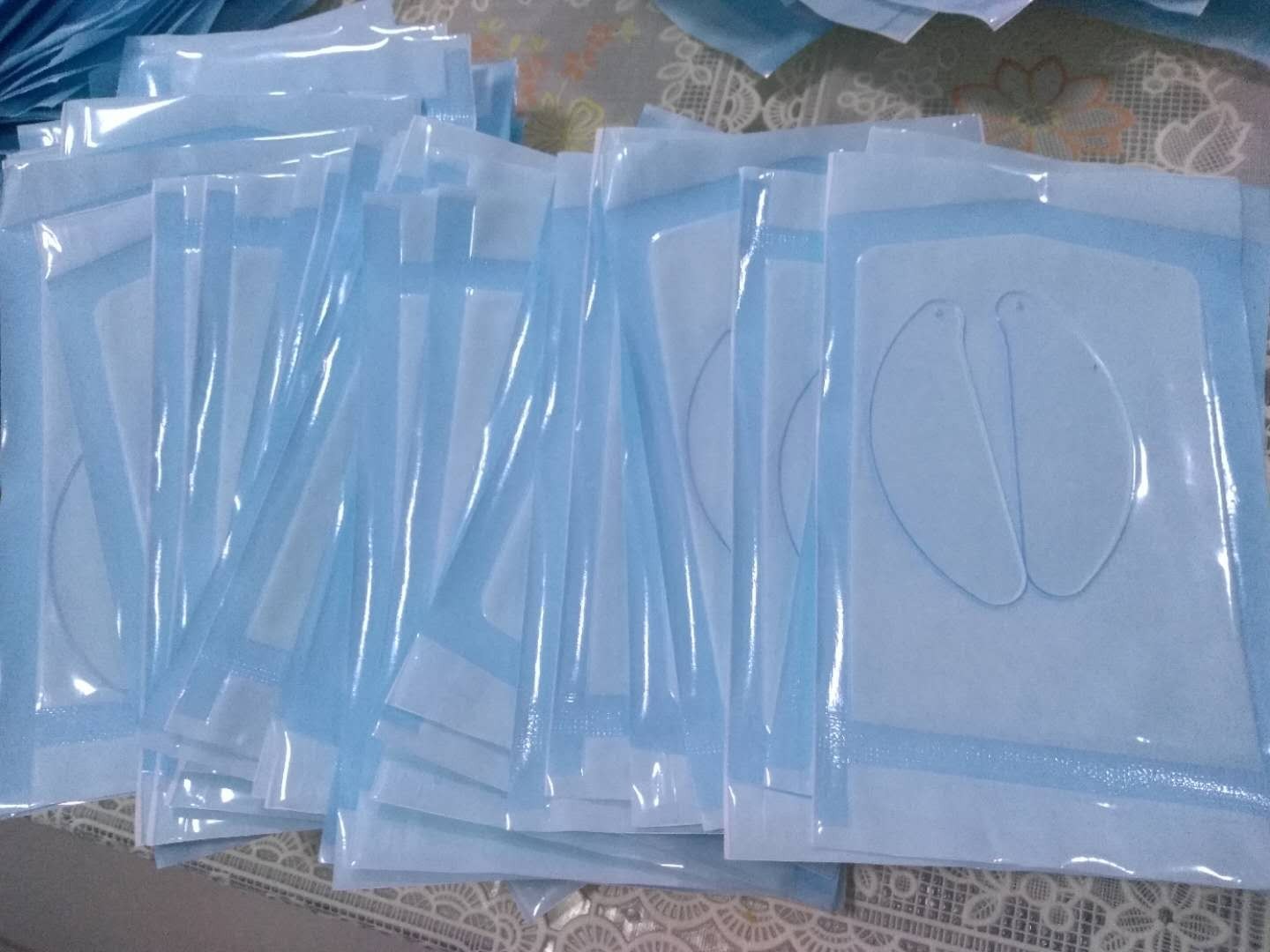 50 pair sterilized flat Silicone splint silicon septum nasal splint nose surgery
