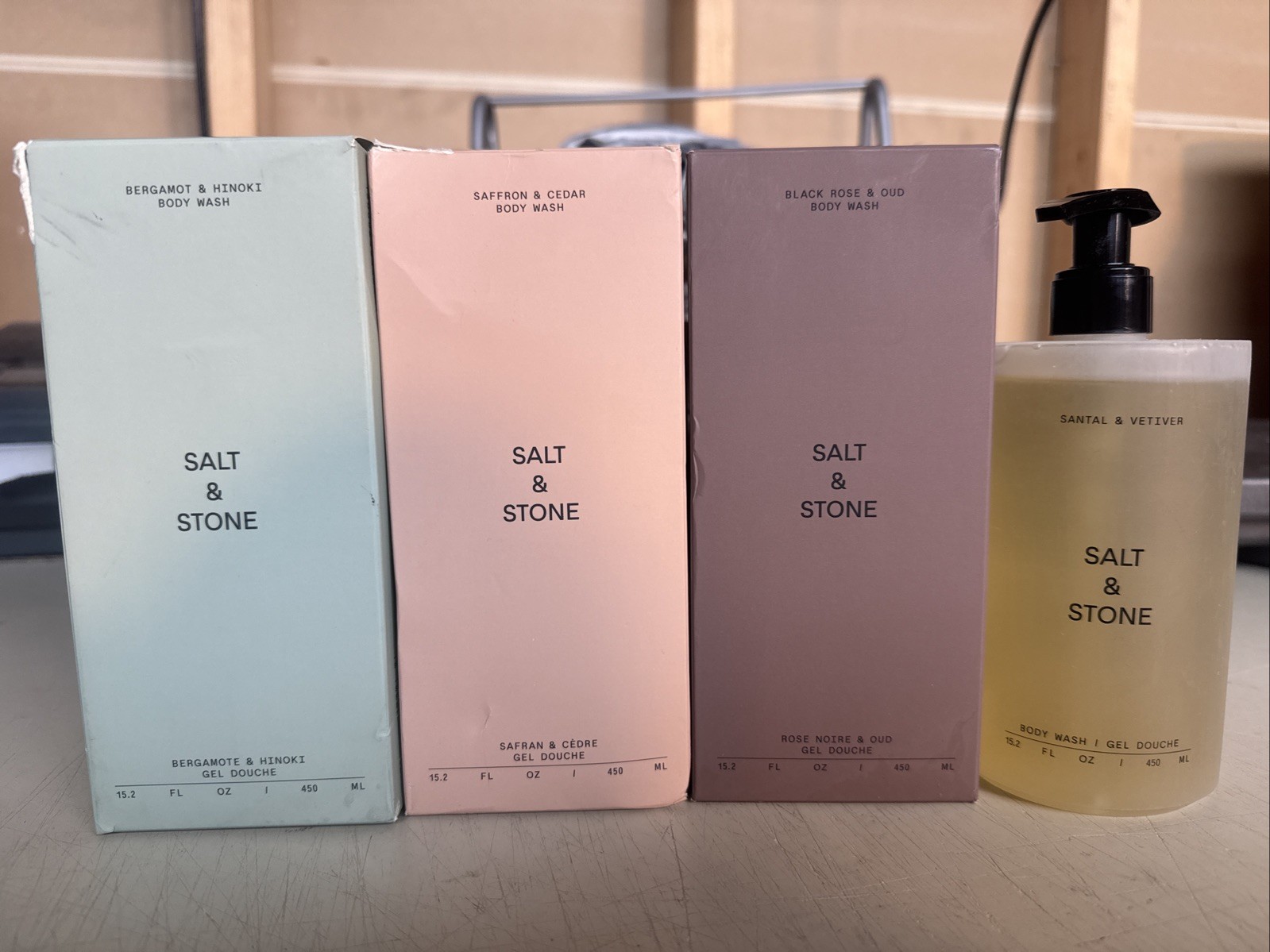 PICK SCENT – Salt & Stone Body Wash – 15.2 fl oz