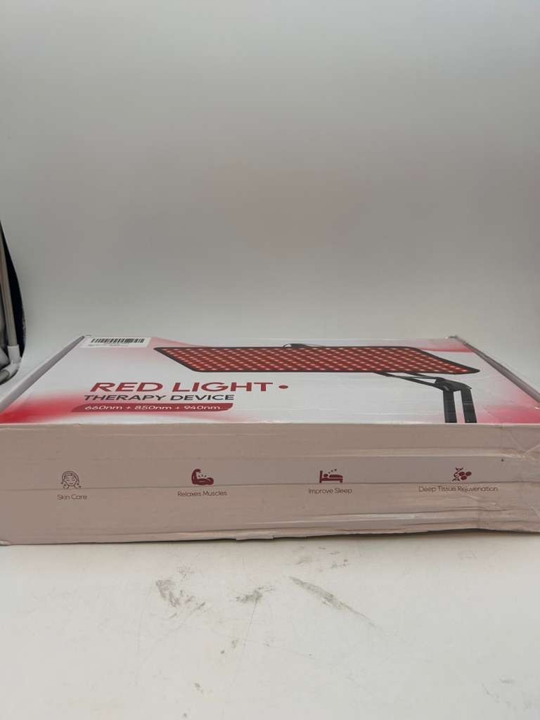 Red Light Therapy Device Lamp 660nm + 850 nm + 940nm Box Damage