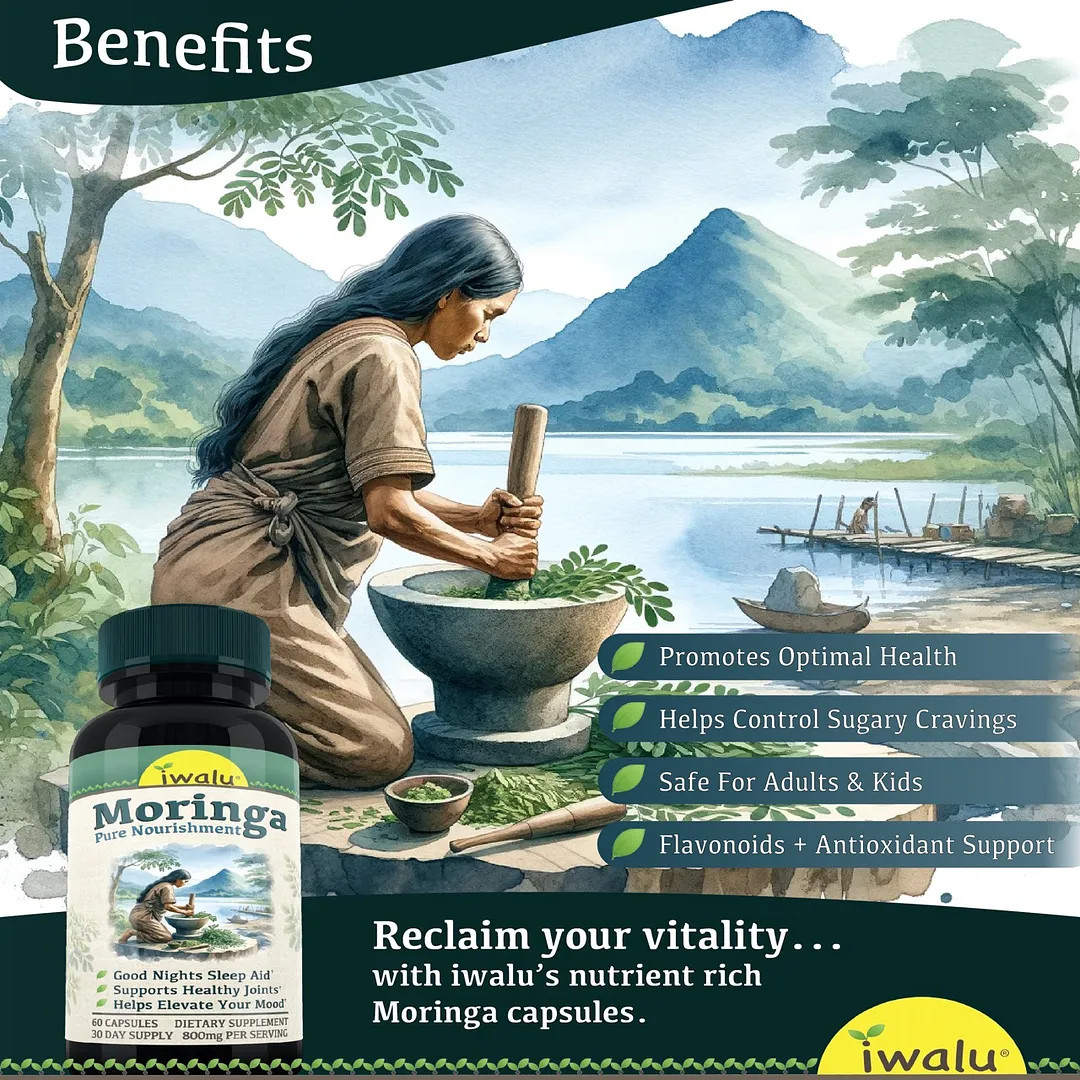 Hojas De Malunggay | Mejora Suplemento Pastilla Hombre Mujer ENVIO GRATIS