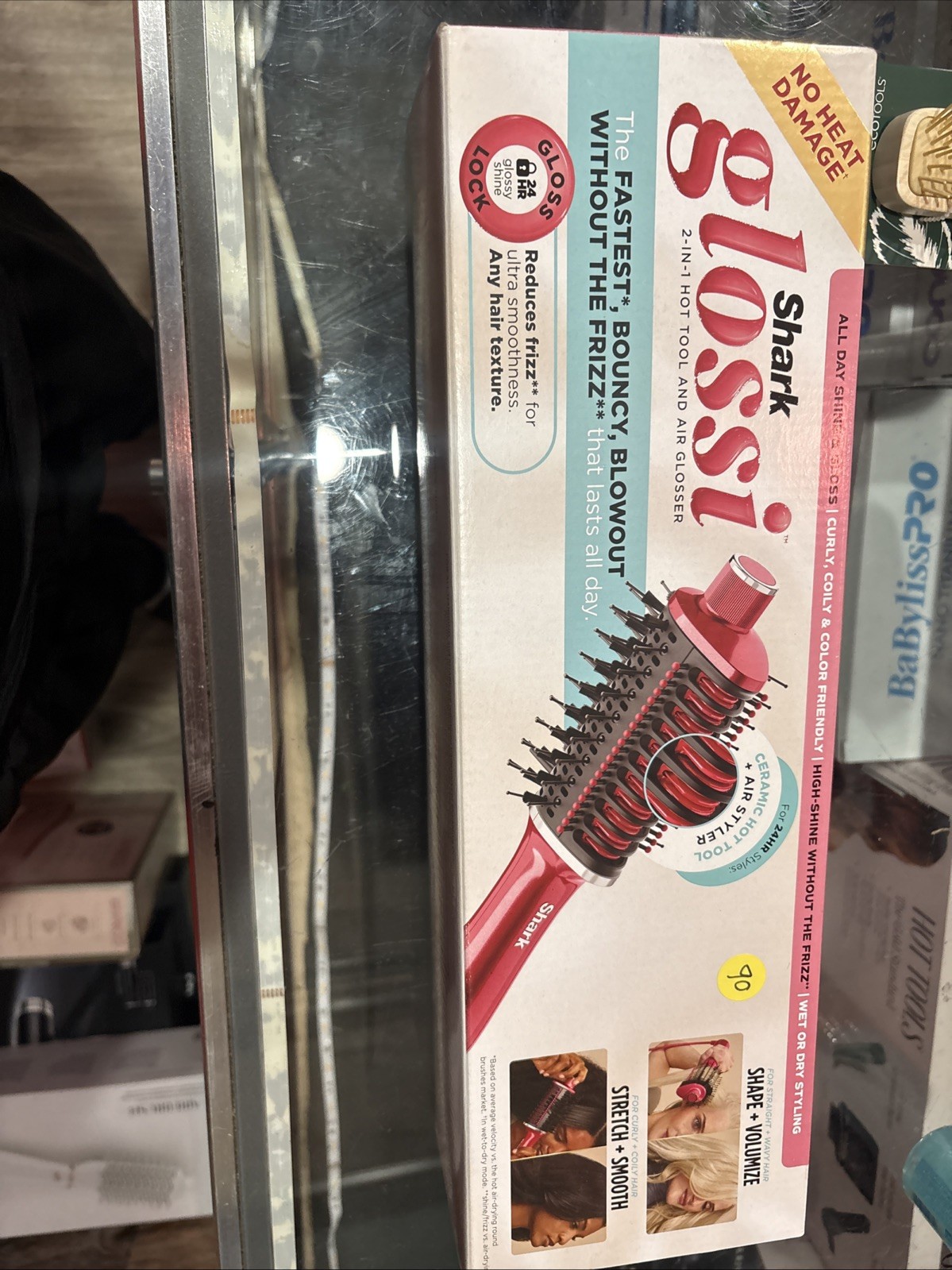 Shark Glossi 2-in-1 Hot Tool and Air Glosser | Ultra-Fast, Ultra-Glossy Blowouts