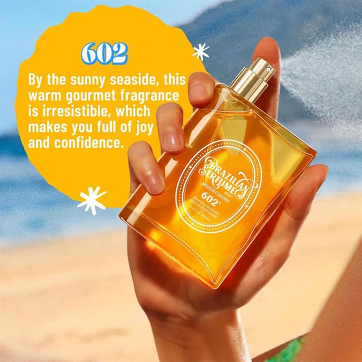 100mL Irresistible Sunshine Brazilian Perfume Spray For Women’s Hair and Body US