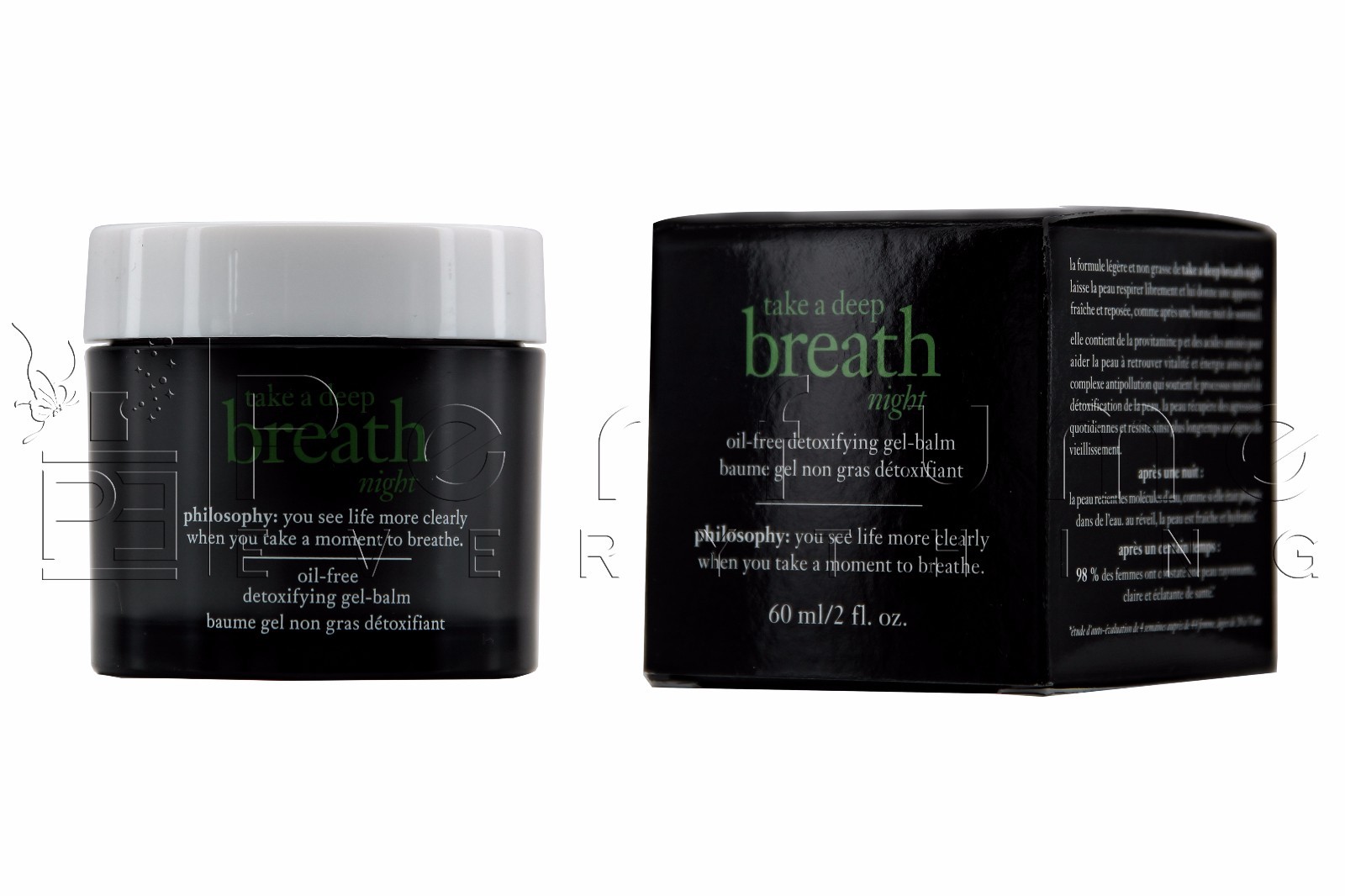 philosophy take a deep breath night detoxifying gel balm 60 ml/2 fl oz