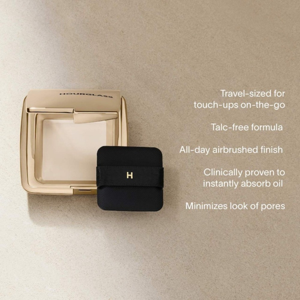 Hourglass NIB 100% Authentic Mini Vanish Airbrush Pressed Powder 0.1 oz / 3 g