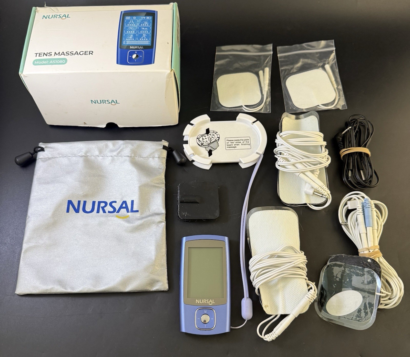 Nursal TENS Massager, Model AS1080 Gs4
