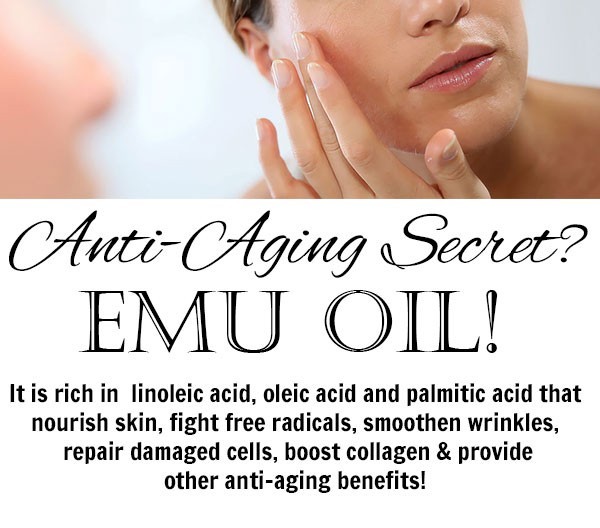 100% Pure Organic Emu Oil Natural Australian Triple Refined a Anti Aging Miracle