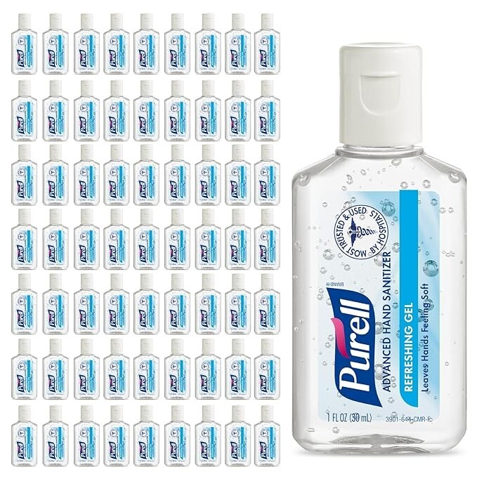 Purell Advanced Hand Sanitizer Refreshing Gel 1oz 72 pack EXP 12/2024