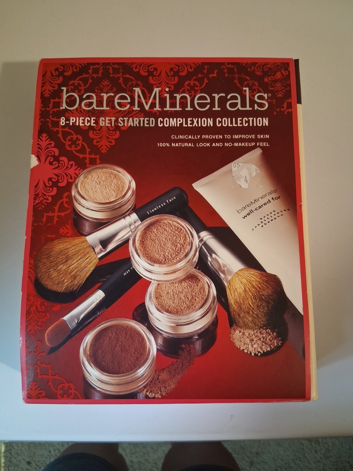 bareMinerals Get Started Complexion Collection 8pc Set w/ Brushes SPF 15