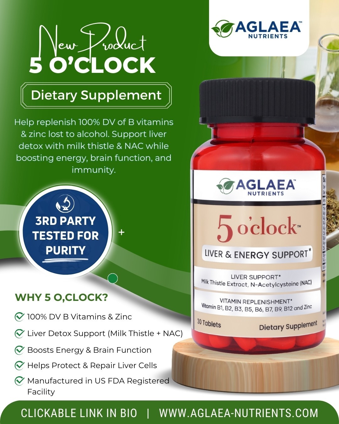 5 o’clock Liver & Energy Support