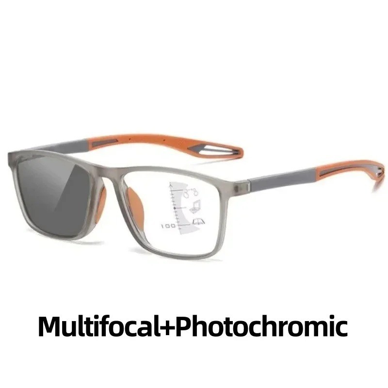 Multifocal Progressive Glass Transition Photochromic Varifocal Reading Anti-blue