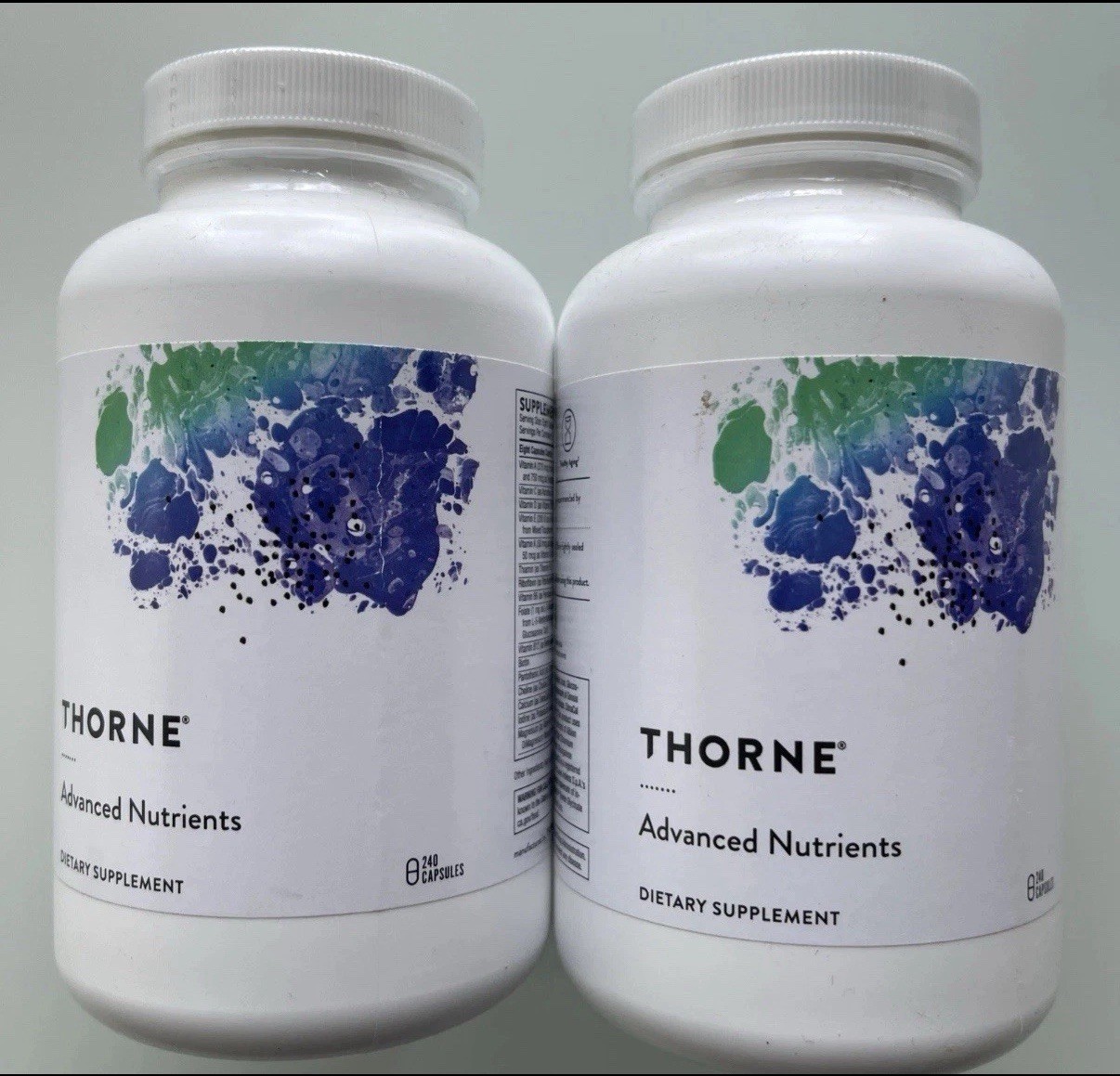 2X THORNE Advanced Nutrients (480 Capsules) 04/27