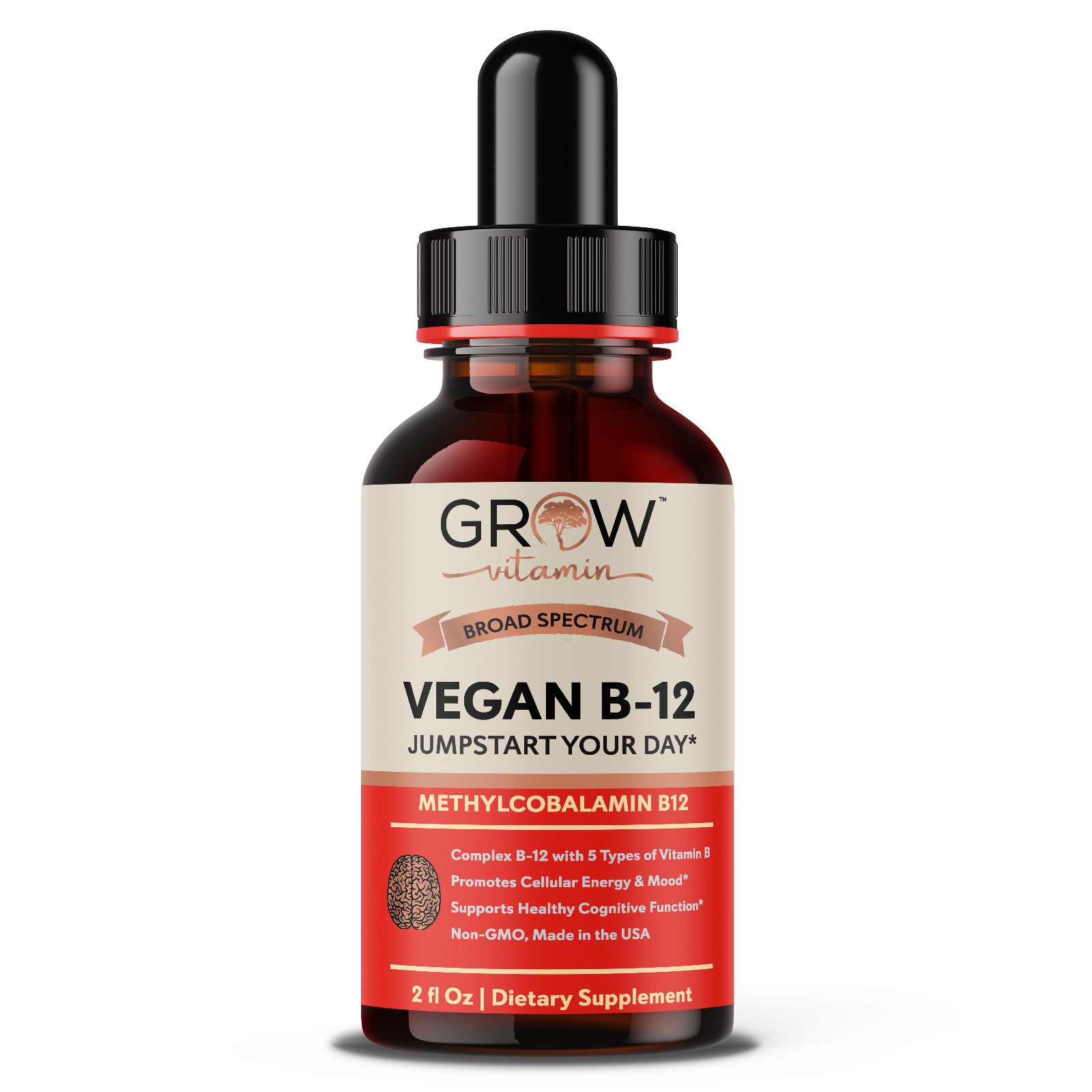 Extra Strength 5000mcg Vitamin B12 Sublingual Liquid Drops Methylcobalamin B 12
