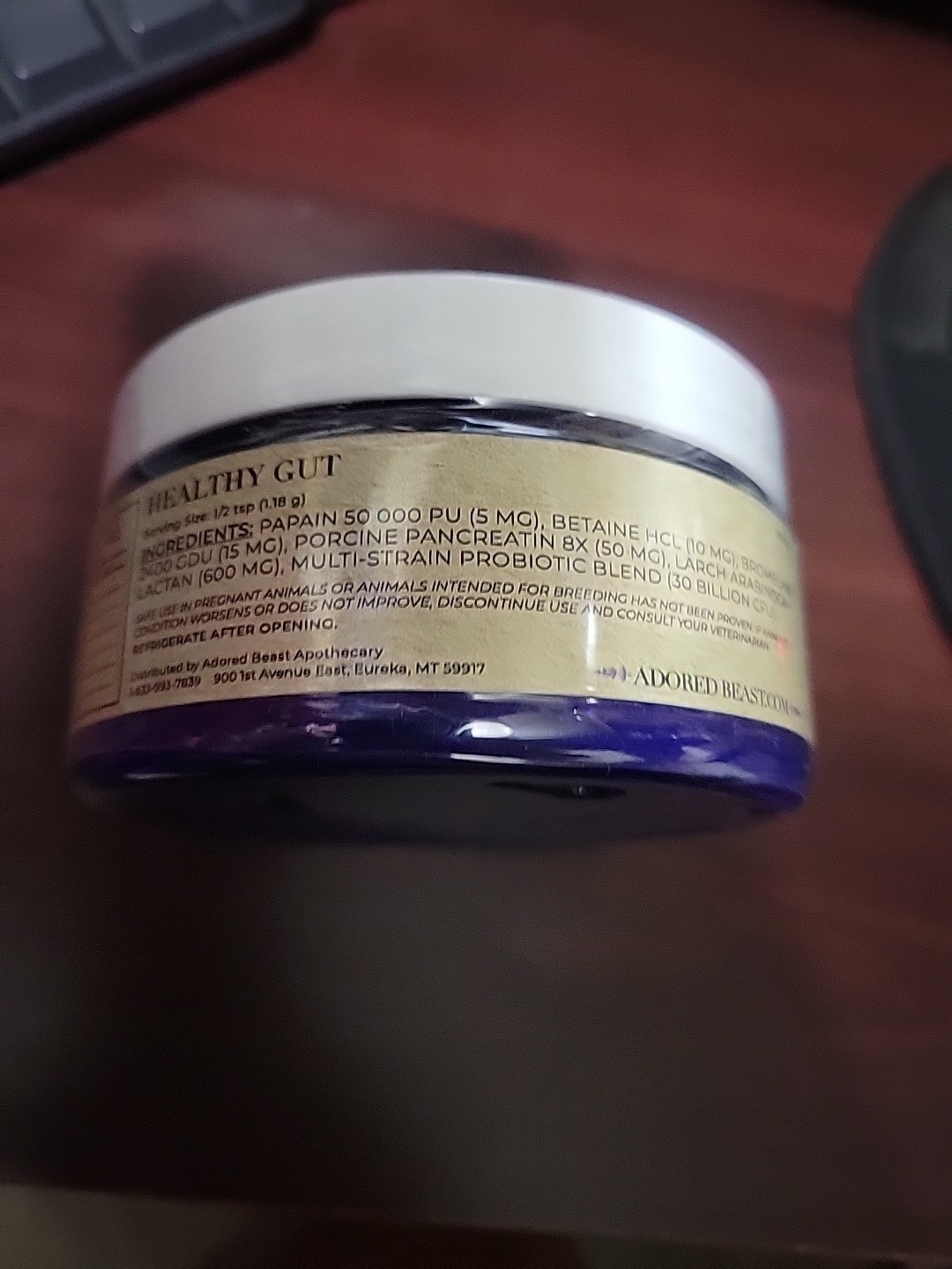 Adored Beast Healthy Gut Pre & Probiotic