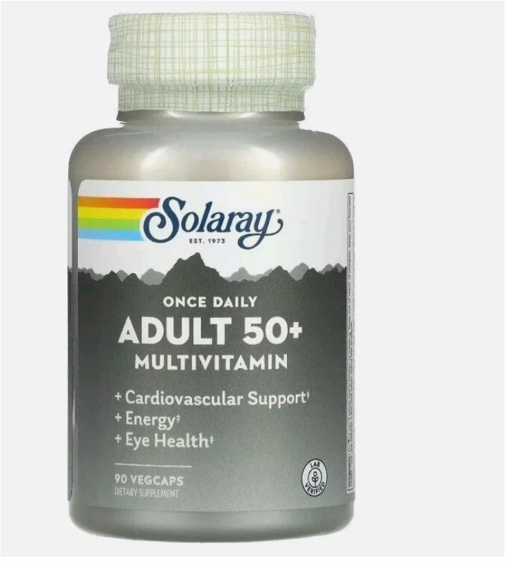 Once Daily, Adult 50+ Multivitamin, 90 VegCaps 10/2027