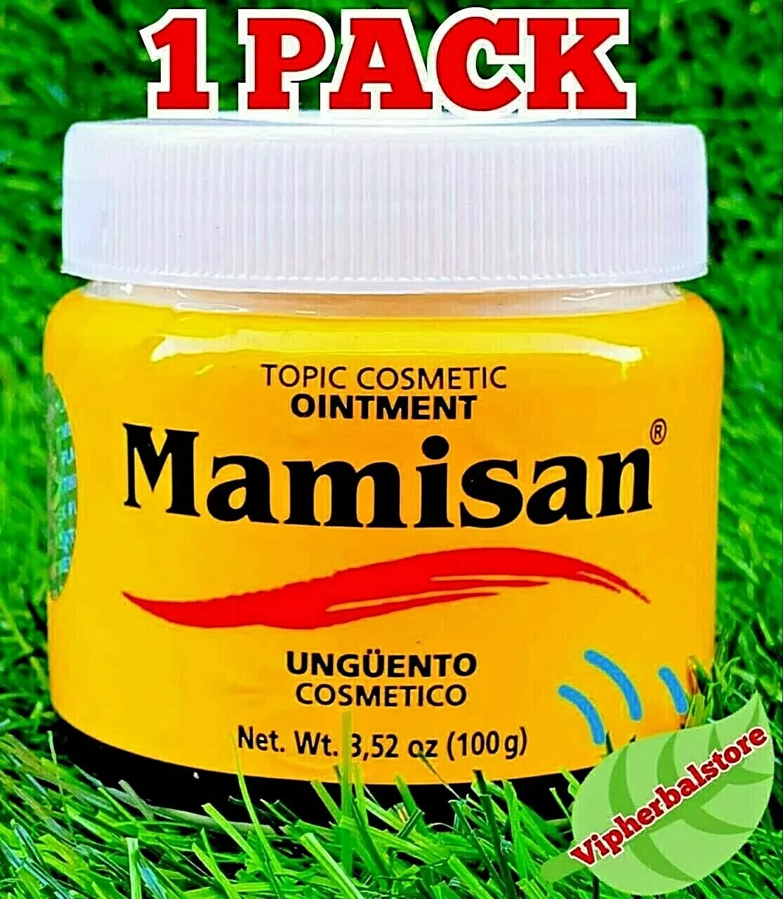 MAMISAN OINTMENT 3.52 oz. Unguento 100 grs each 100% Original by Palntimex