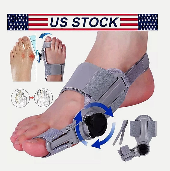 Bunion Fix Toe Valgus Corrector Adjustable Orthosis Men Women Splints