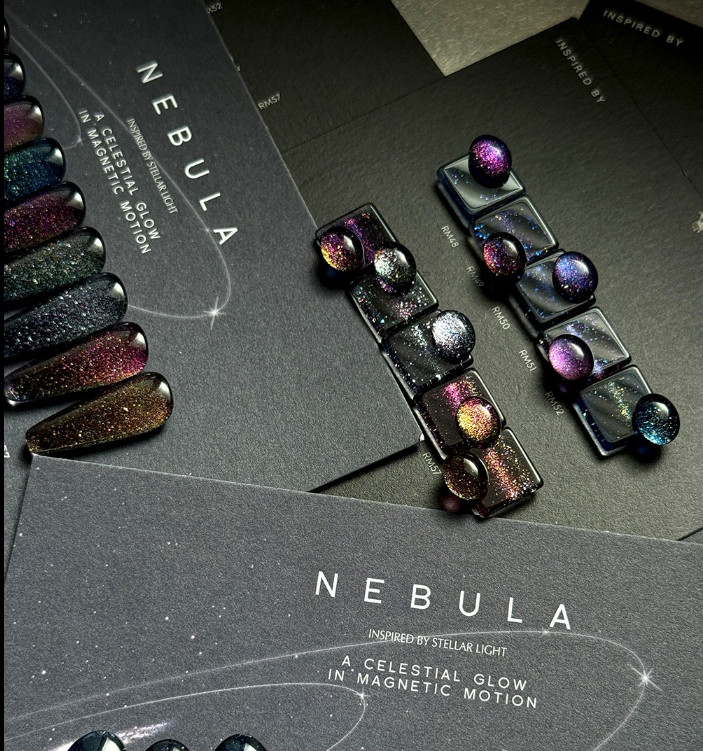 ROZYHIP Nebula Magnet Gel Collection Soak Off Nail Gel K-Beauty