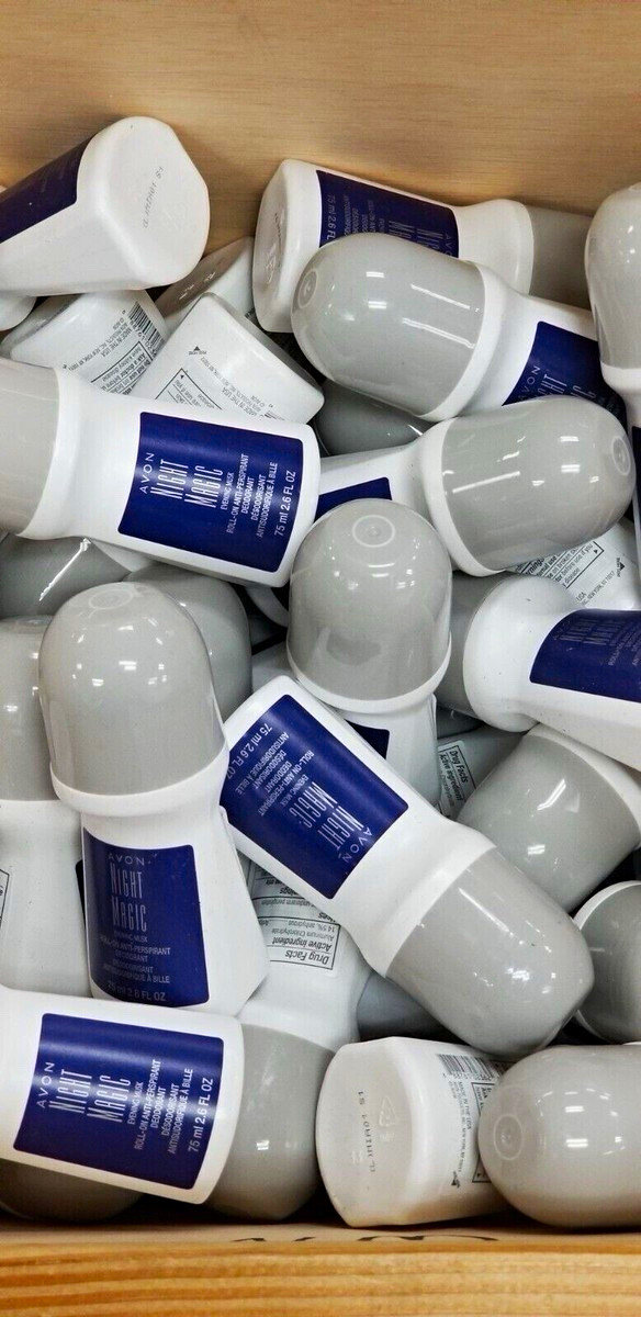 Avon Night Magic Scent Roll-On Deodorant for Women 2.6 fl oz the box 120 pcs