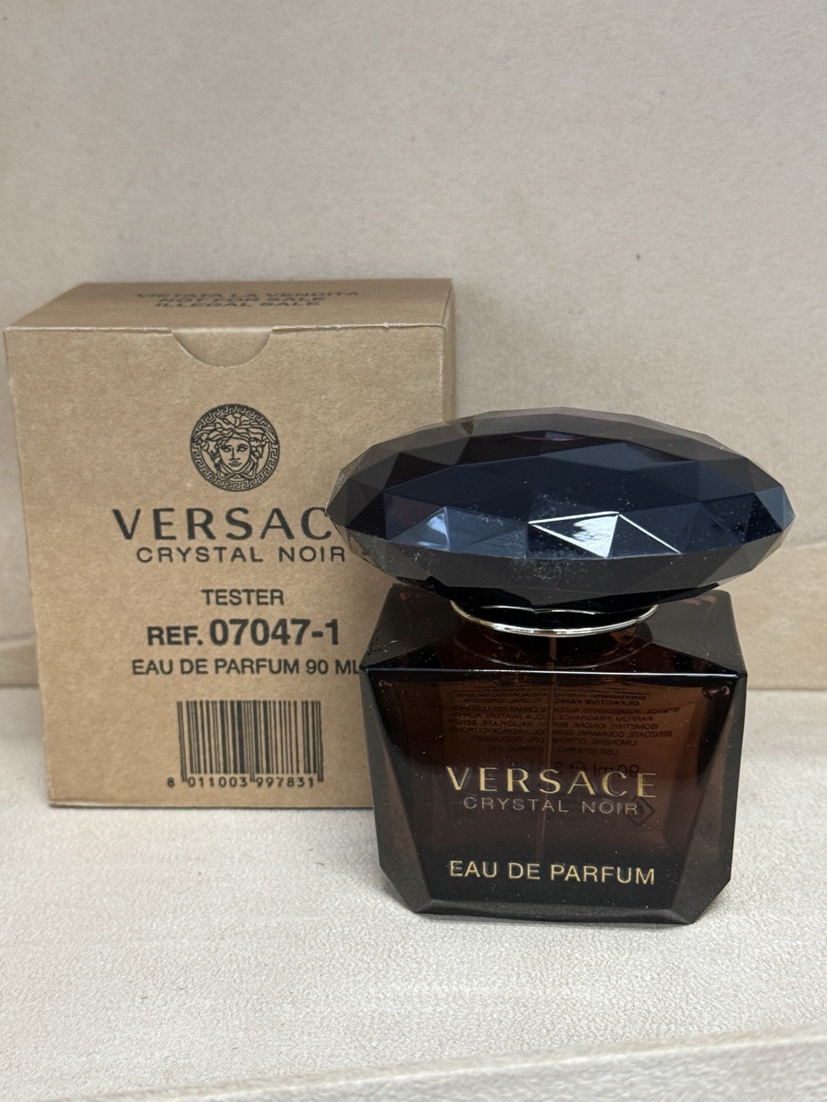 CRYSTAL NOIR by Versace | Women’s 3.0 Oz Eau de Parfum Spray | TESTER NEW