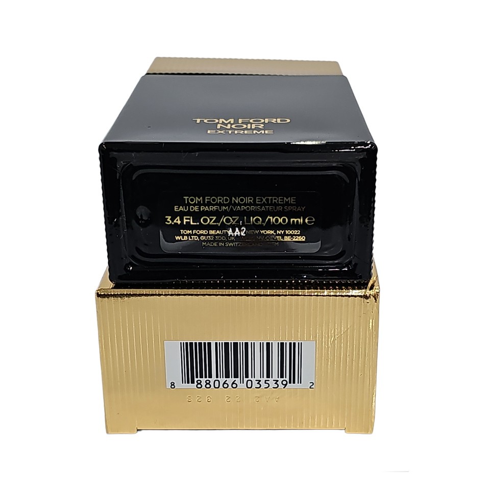 Tom Ford Noir Extreme 3.4 Oz / 100 Ml Eau De Parfum Spray For Men Sealed