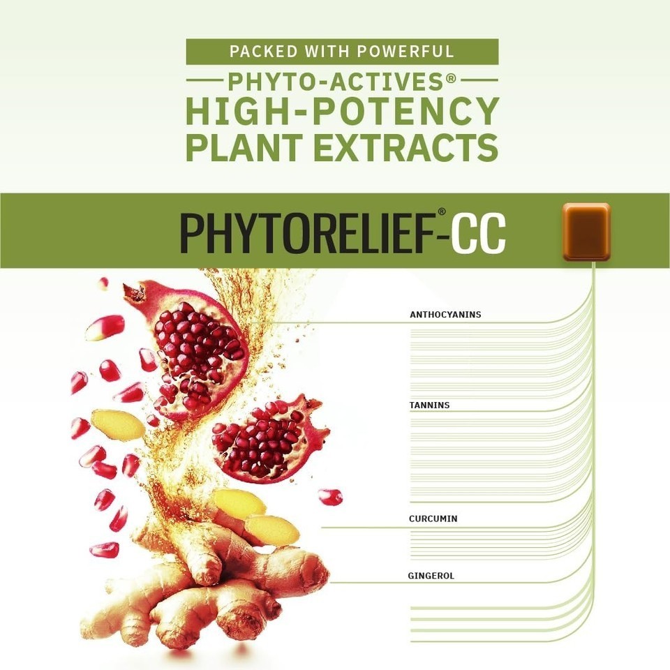 PhytoRelief-CC 5X Natural Support Relief From Sore & Scratchy Throat 20 Capsules