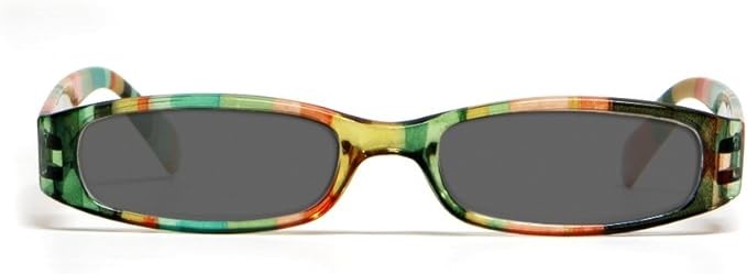 Calabria R576 Women Colorful Stripe Reading Glasses Lightweight PICK COLOR&POWER