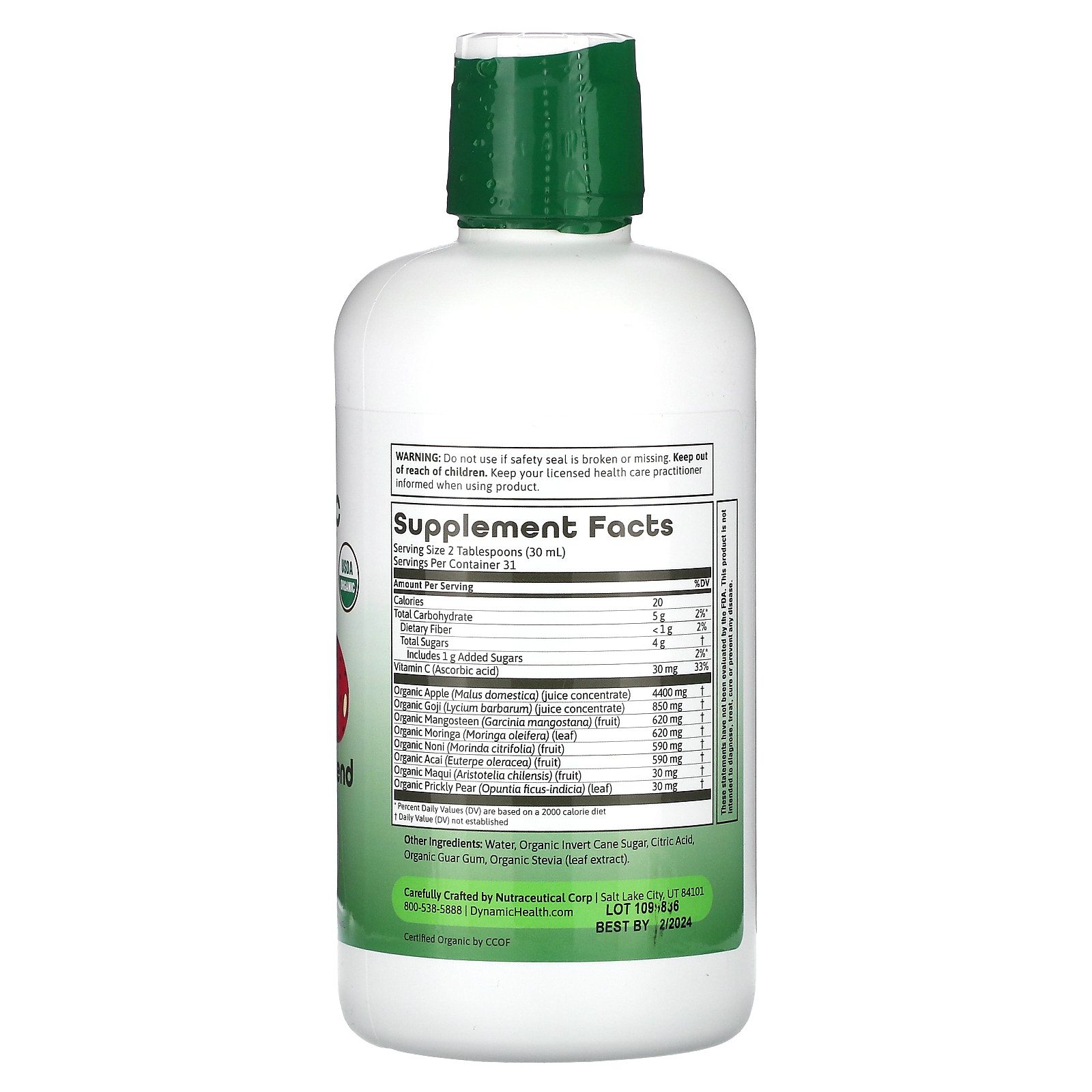 Moringa Blend , 32 fl oz (946 ml)