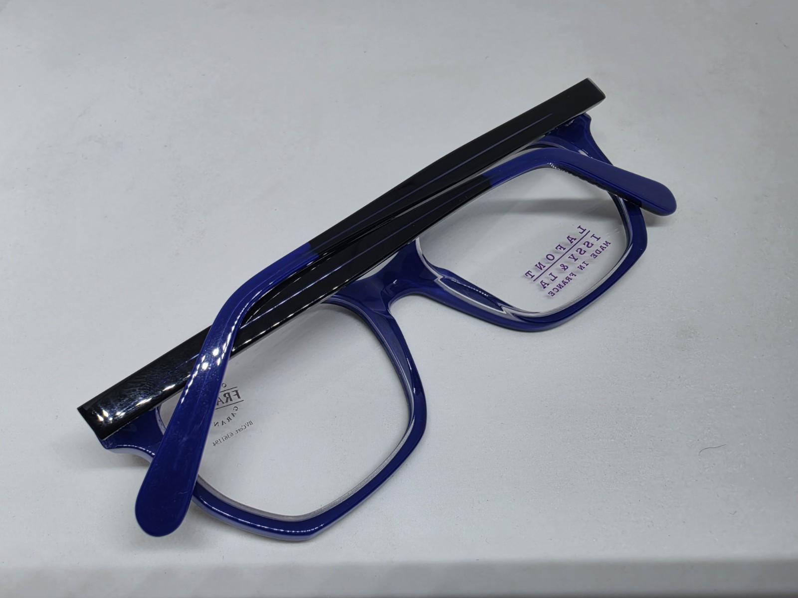 JEAN LAFONT PARIS MAX 3159 BLACK BLUE EYEGLASSES NEW AUTHENTIC FRANCE