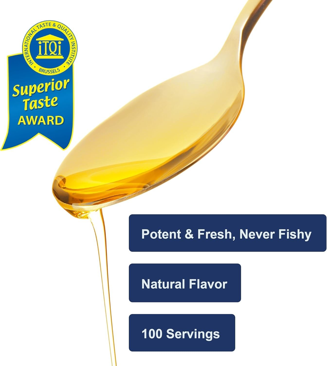 Sustainably Sourced Cod Liver Oil – 1100 mg Omega-3s for Heart & Joint Health