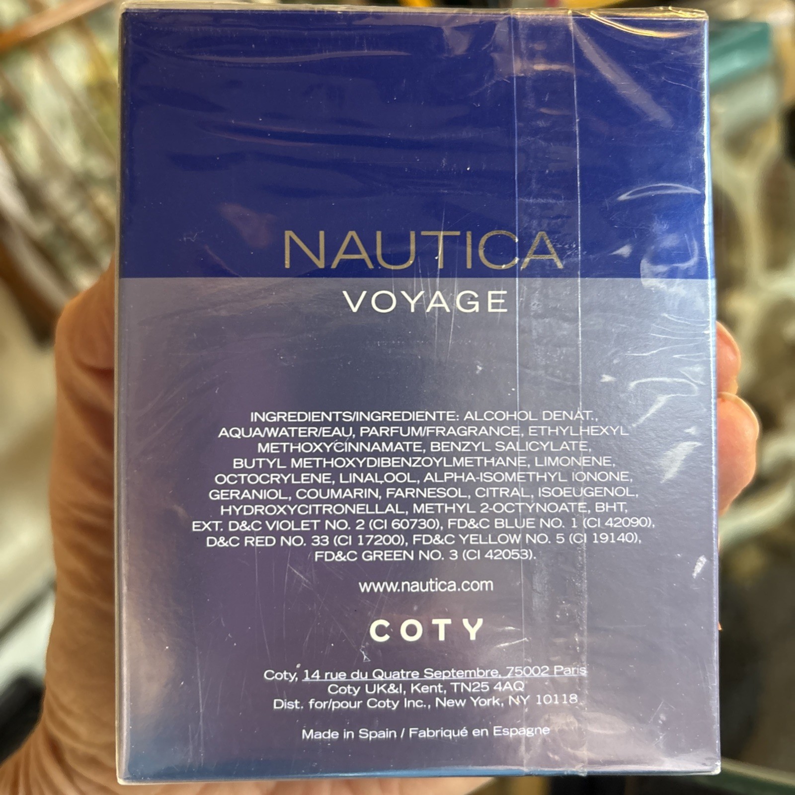Nautica Voyage Men’s Eau de Toilette 3.3 oz / 100ml