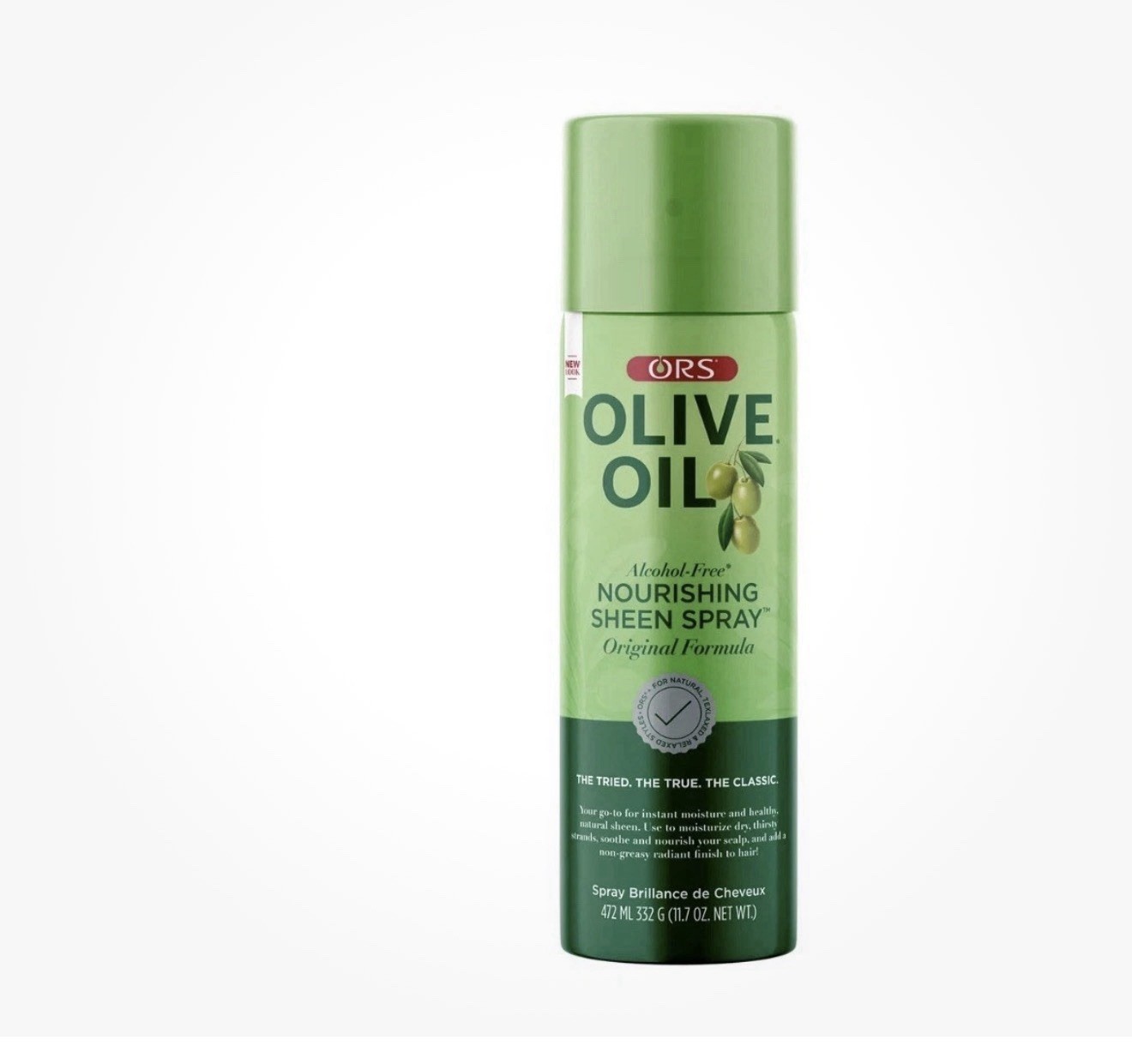 ORS Olive Oil Alcohol-Free Nourishing Sheen Spray, Original Formula 472 mL