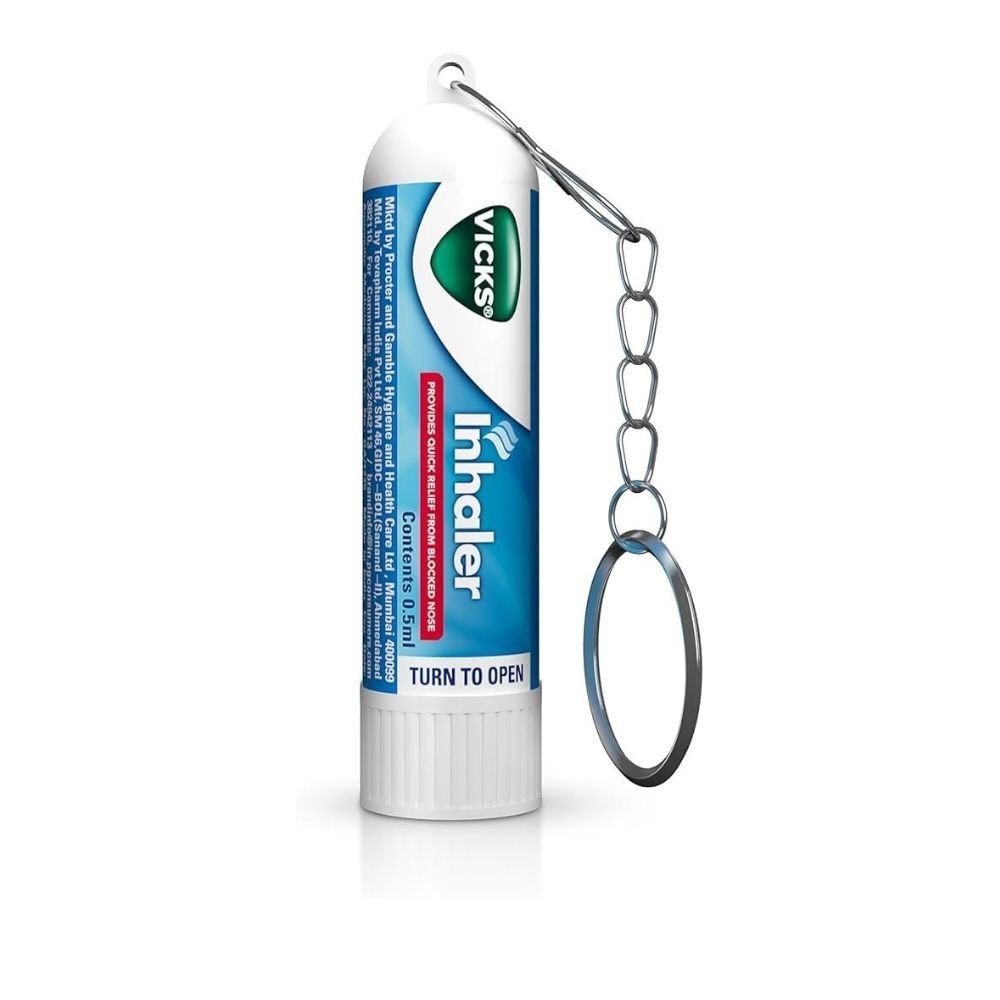 Vicks Nasal Inhaler Tube – 0.5 ml Pack of 12