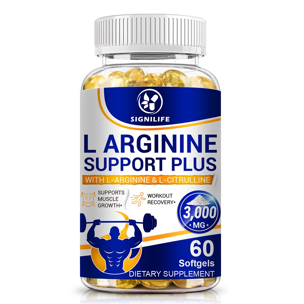 Nitric Oxide Booster Supplement L-Arginine 3000mg Highest Potency Muscle Pump