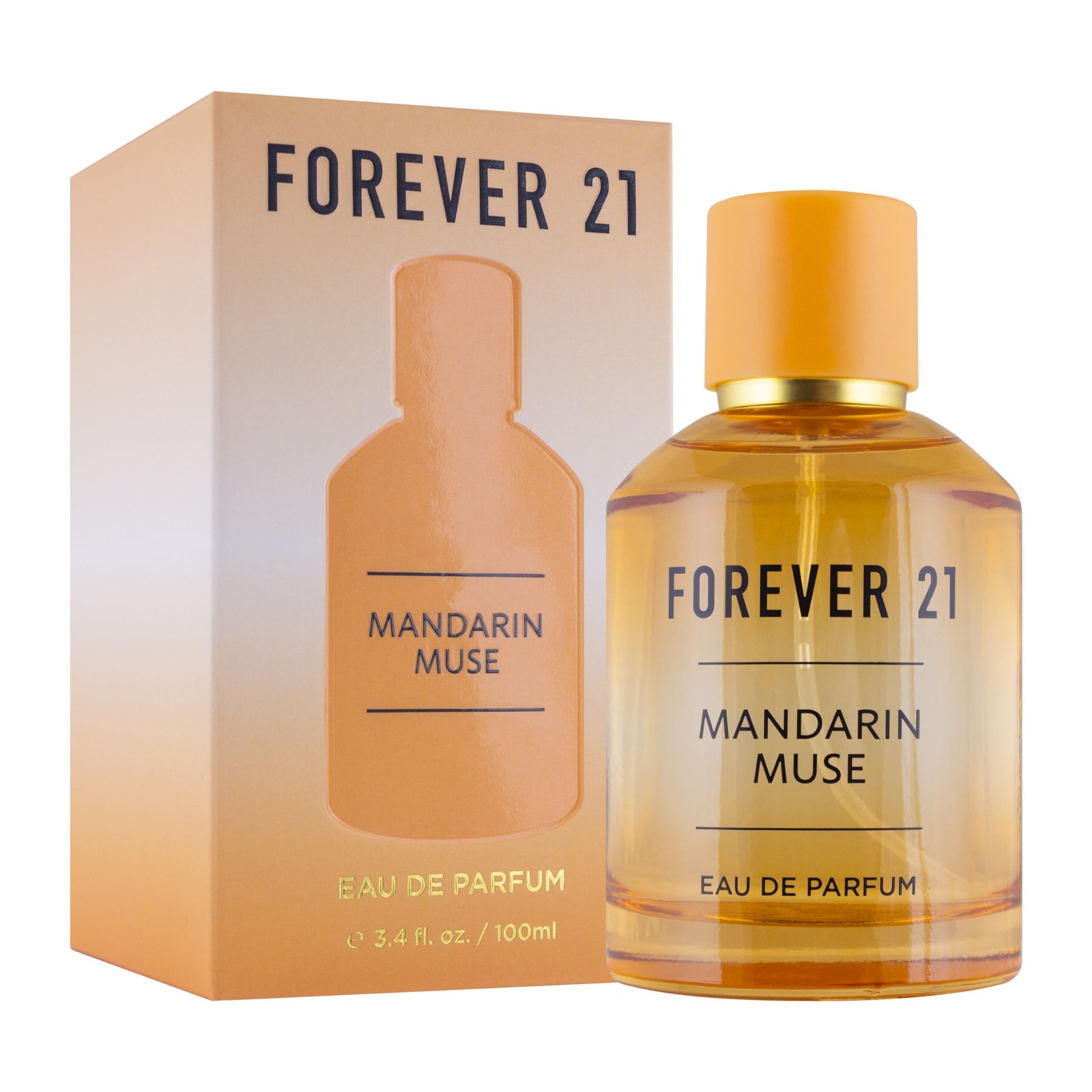 Forever 21 Mandarin Muse Eau de Parfum for Women, Citrus Floral Fragrance 3.4 Oz