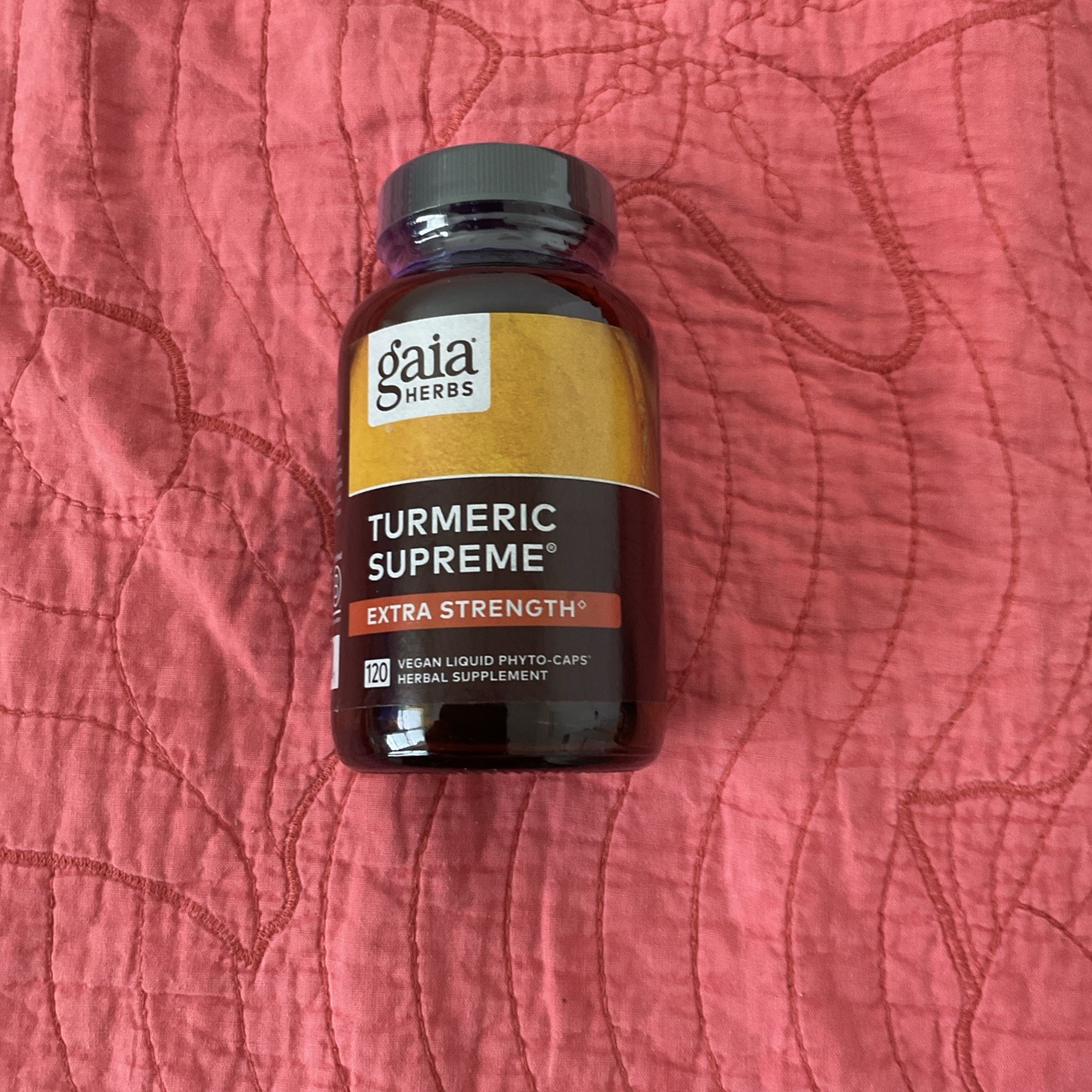 Gaia Herbs Turmeric Supreme Extra Strength Pain 120 Caps 6/27