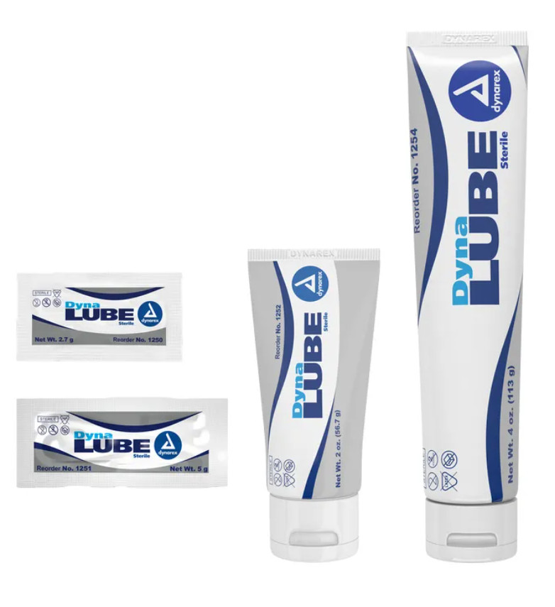 Dynarex DynaLube Medical Sterile Lubricating Jelly Different Sizes , 20%OFF &