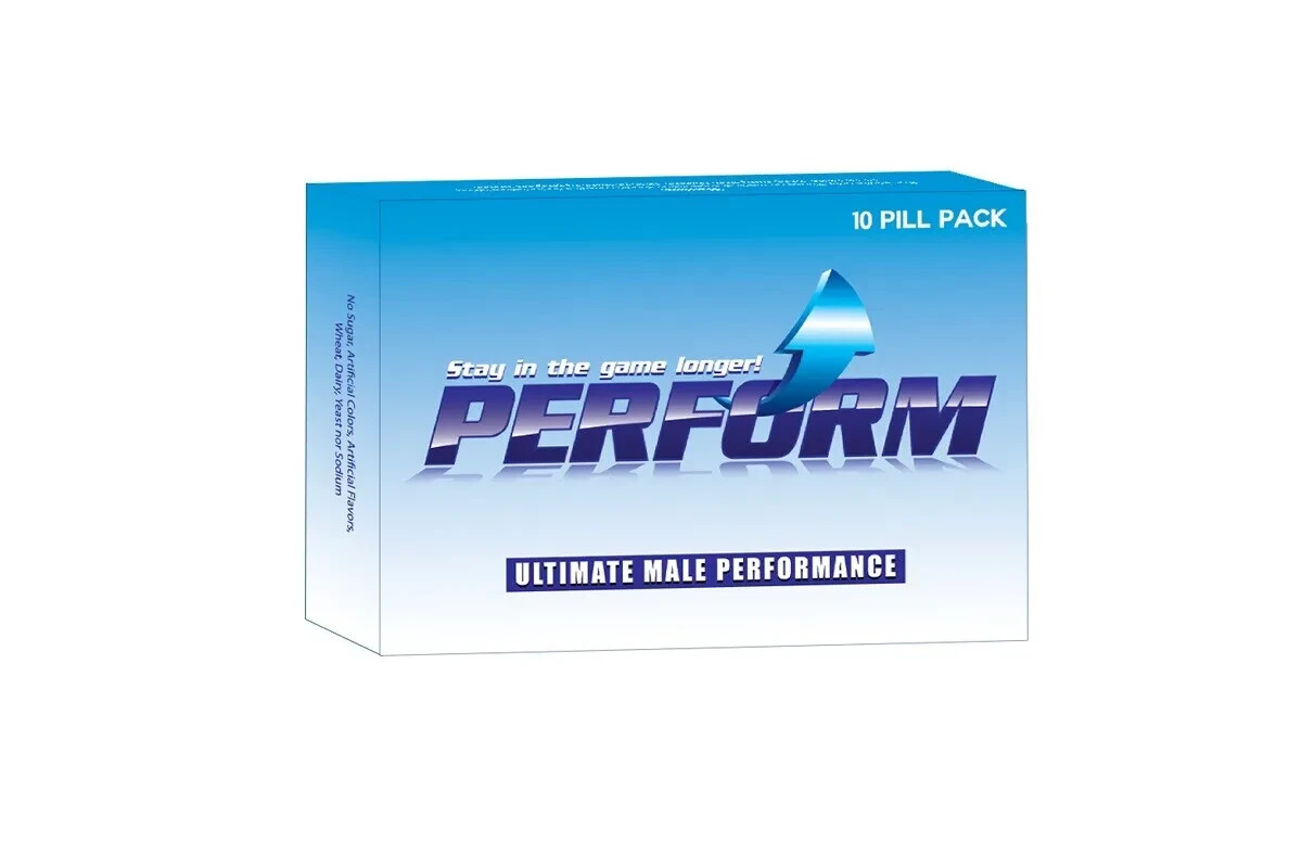 PERFORM – 72 Hour Natural Peak Male Enhancement Supplement (10 pills)