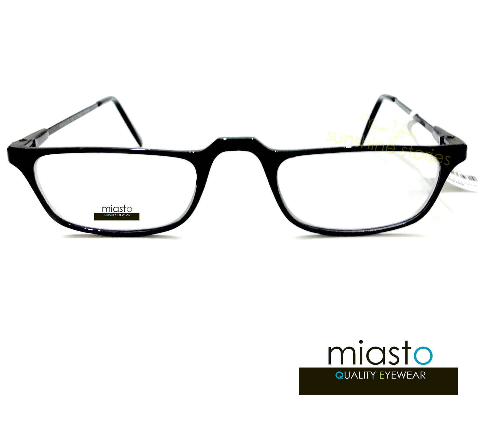 NWT$39.99 MIASTO HALF FRAME “CARBON FIBER” 1/2 READER READING GLASSES+2.75 BLACK