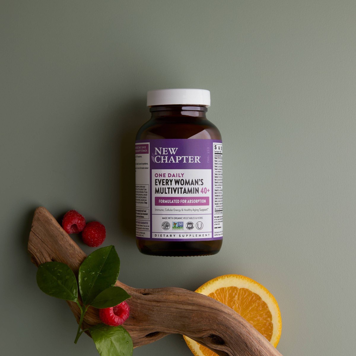 New Chapter Women’s Multivitamin 40+, extra B6 & B12, Biotin for Hai 30ct