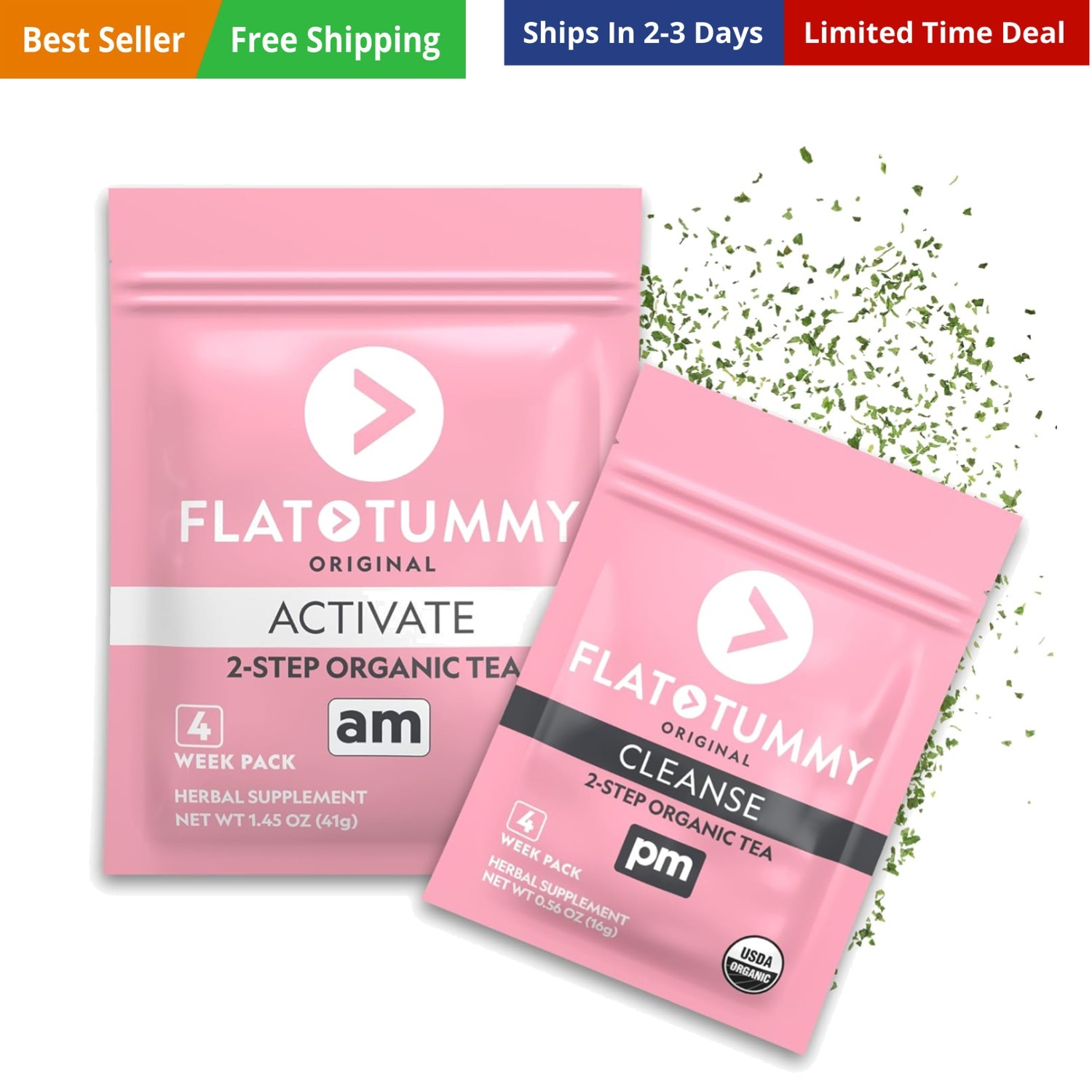 Tea – 2-step, 4 Week Program – Detox Tea to Boost Energy & Reduce Bloating* -…