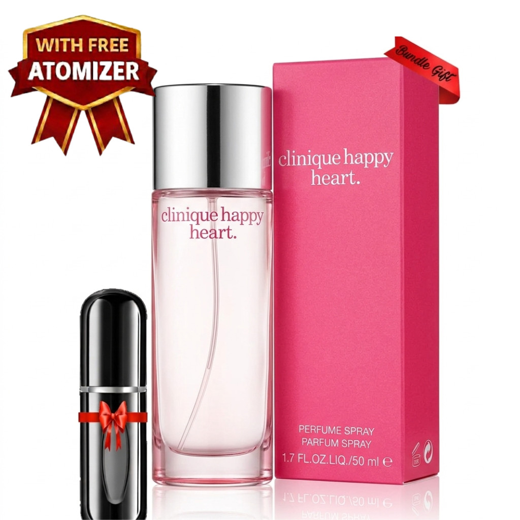 Happy Heart by Clinique Eau De Parfum Spray 1.7 oz For Women With Atomizer