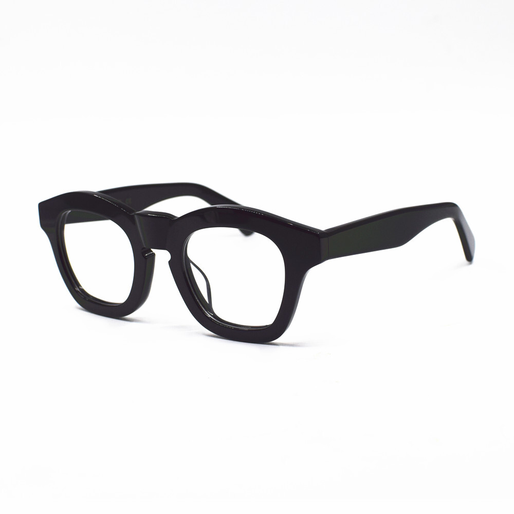 Japan Hand Made Vintage Acetate Thick Eyeglasses Frames Square Glasses Women Men