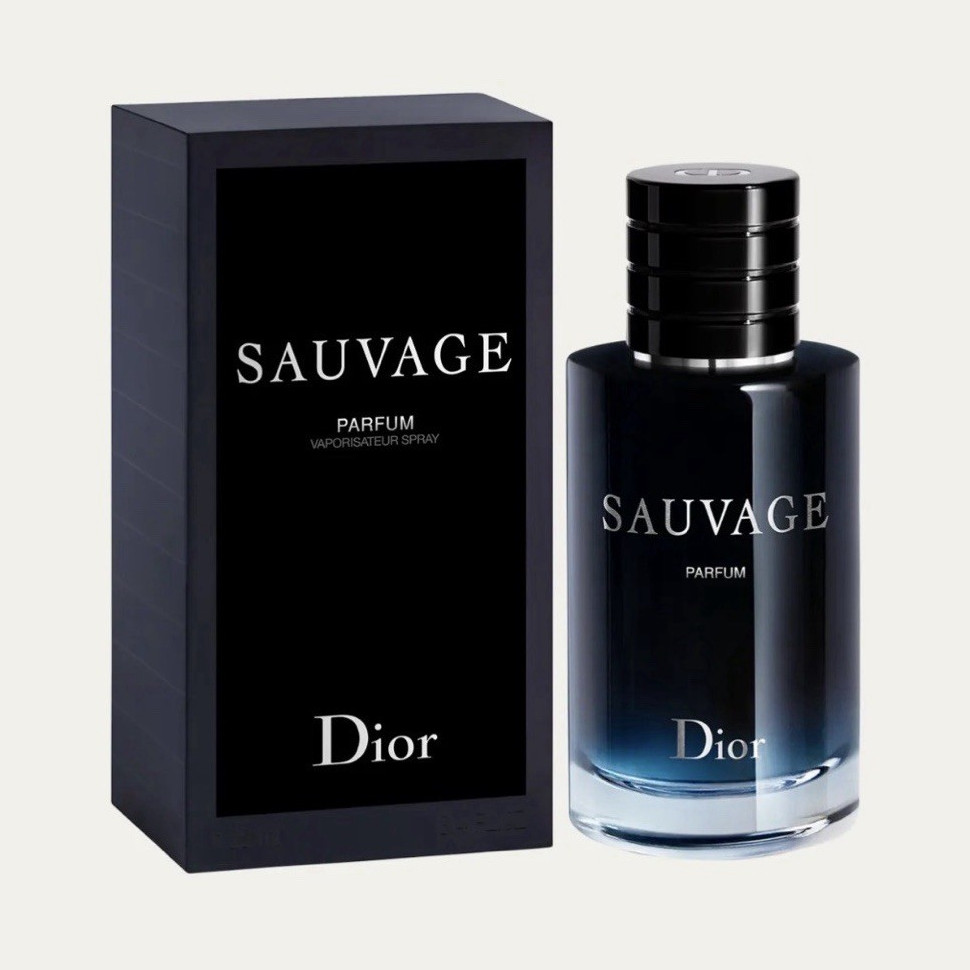 Dior Sauvage Parfum Men’s Fragrance Spray, Regular Size 3.4 fl oz w/ Box