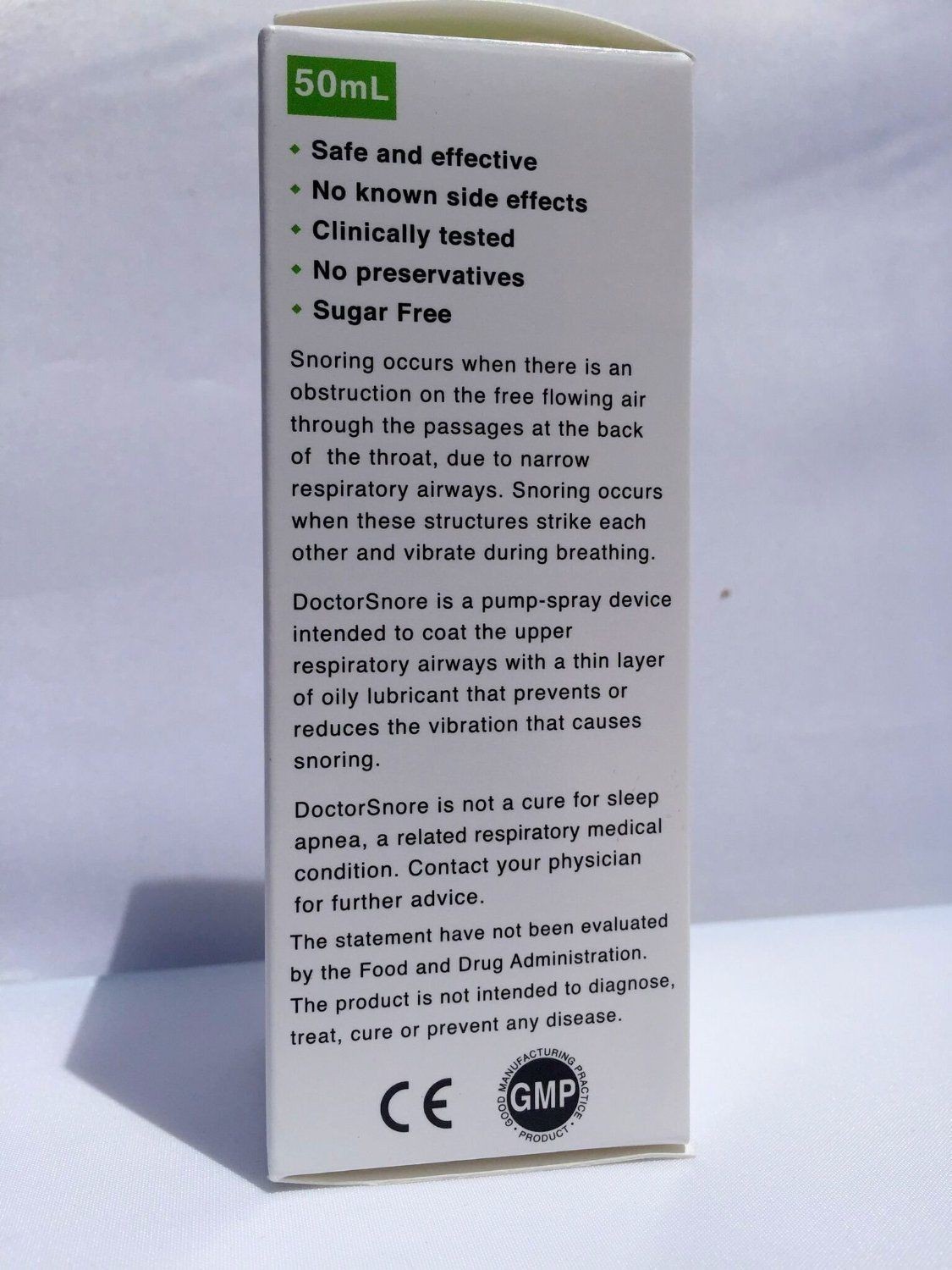 Snore Relief Anti Snore Stop Snoring Snore Aid Throat Spray Professnore