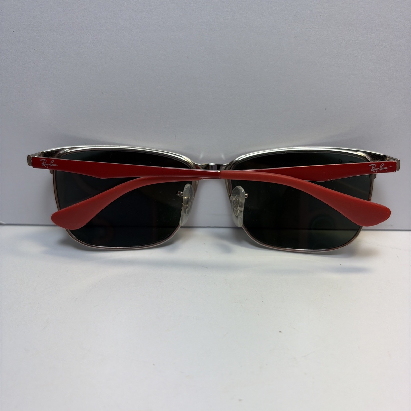 Authentic Ray-Ban RJ9535S 245/71 Red/Silver Unisex Children Kids Sunglasses
