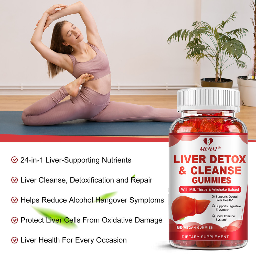 Liver Cleanse & Detox Support Supplement 3000mg with 24 herbs + Milk Thistle