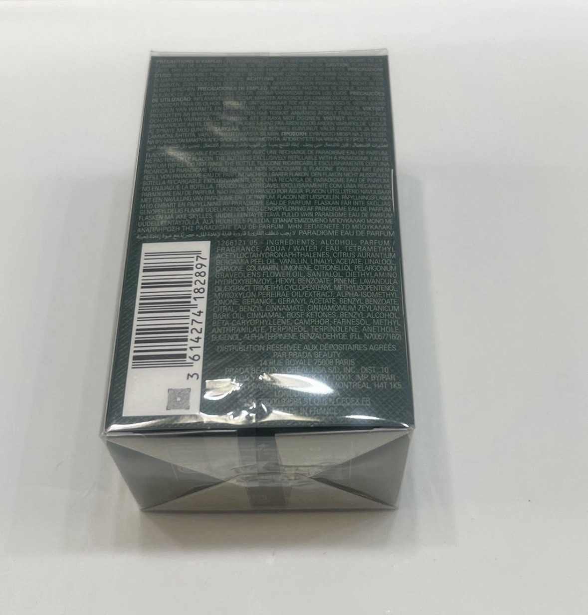 Prada Paradigm 1.7oz Edp Spray For Men New Sealed Box