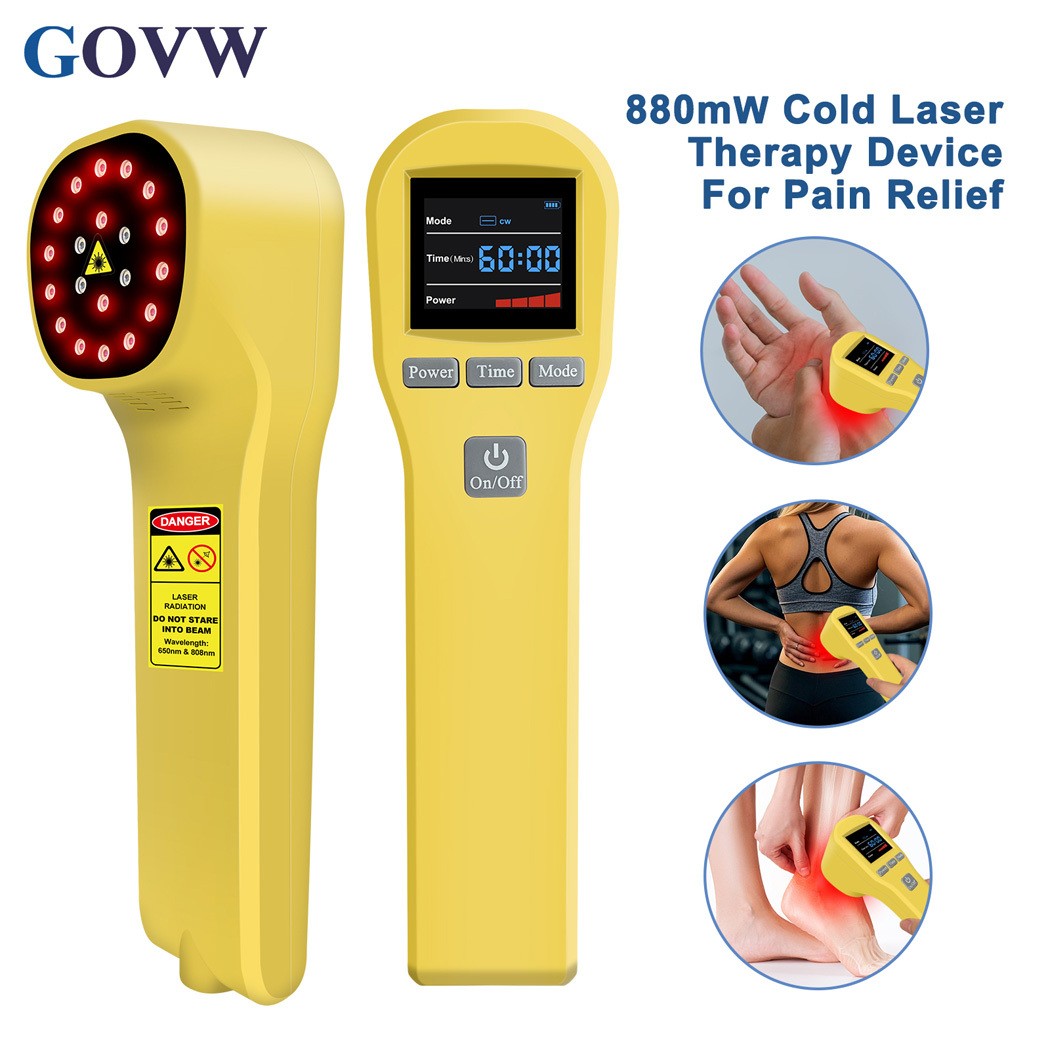 16x650nm+4x808nm Cold Laser Therapy Device for Joint & Muscle Body Pain Relief