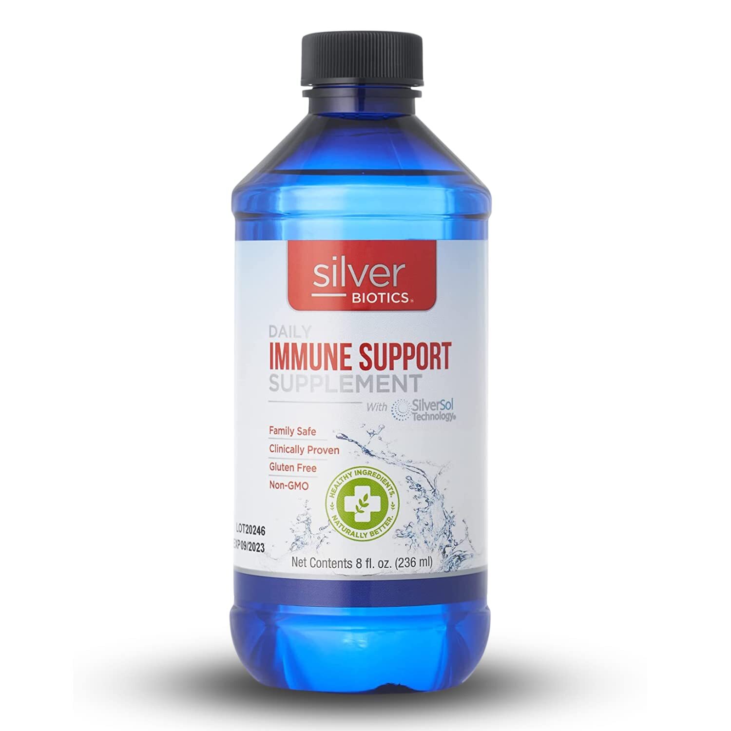 Silver Biotics Colloidal Nano SilverSol Ag₄O₄ 10 PPM Immune Support Bio-Hacking